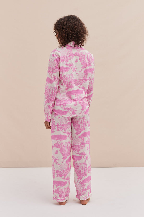 Desmond & Dempsey Loxodonta Pink