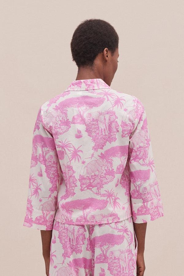 Desmond & Dempsey Loxodonta Pink