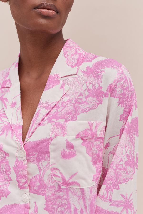 Desmond & Dempsey Loxodonta Pink