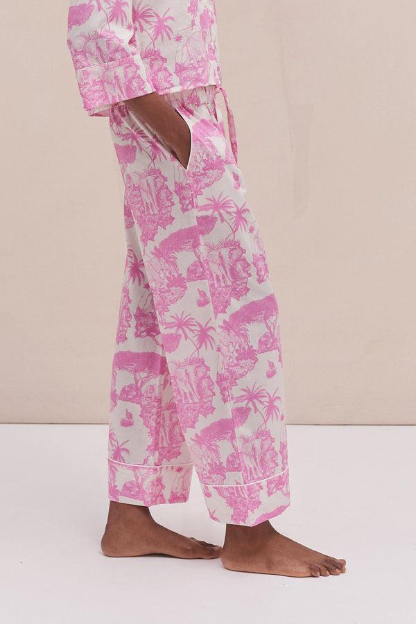 Desmond & Dempsey Loxodonta Pink