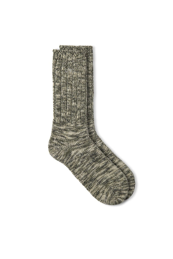 Desmond & Dempsey Men's Really Warm Socks Green