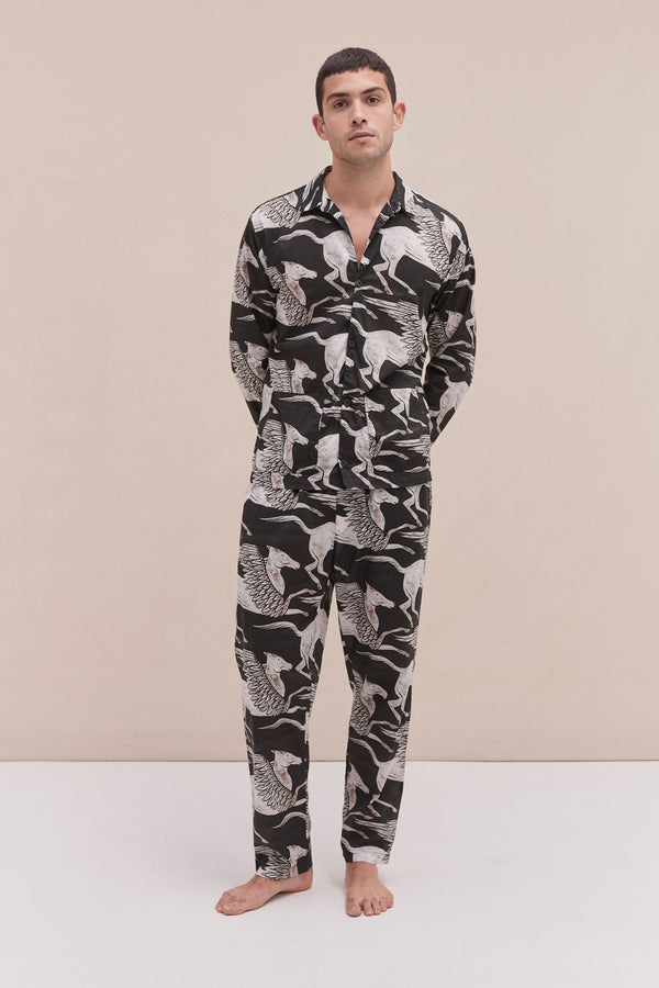 Desmond & Dempsey Pegasus Black/White