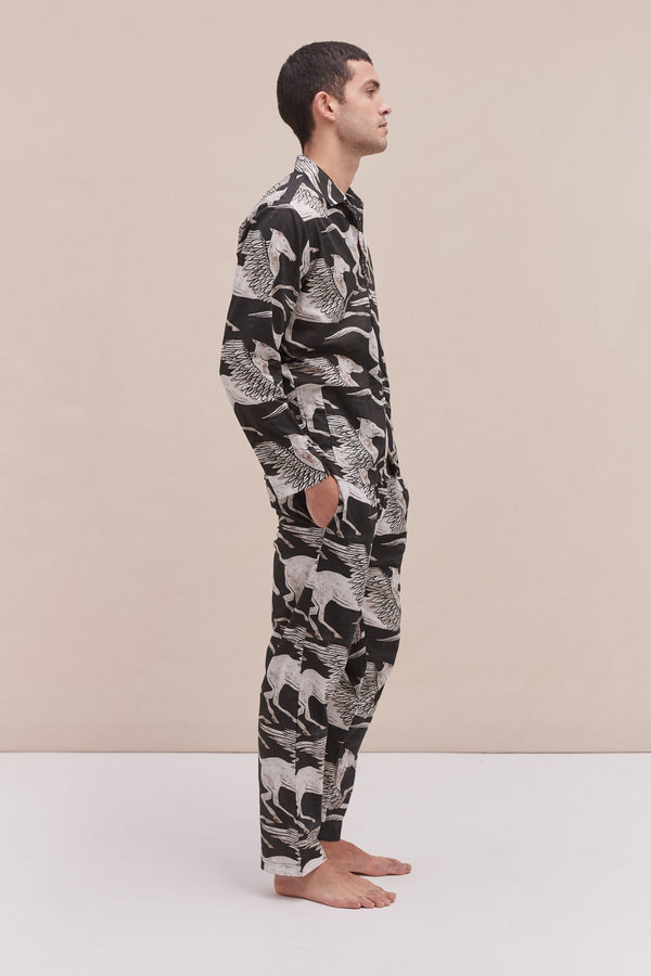 Desmond & Dempsey Pegasus Black/White