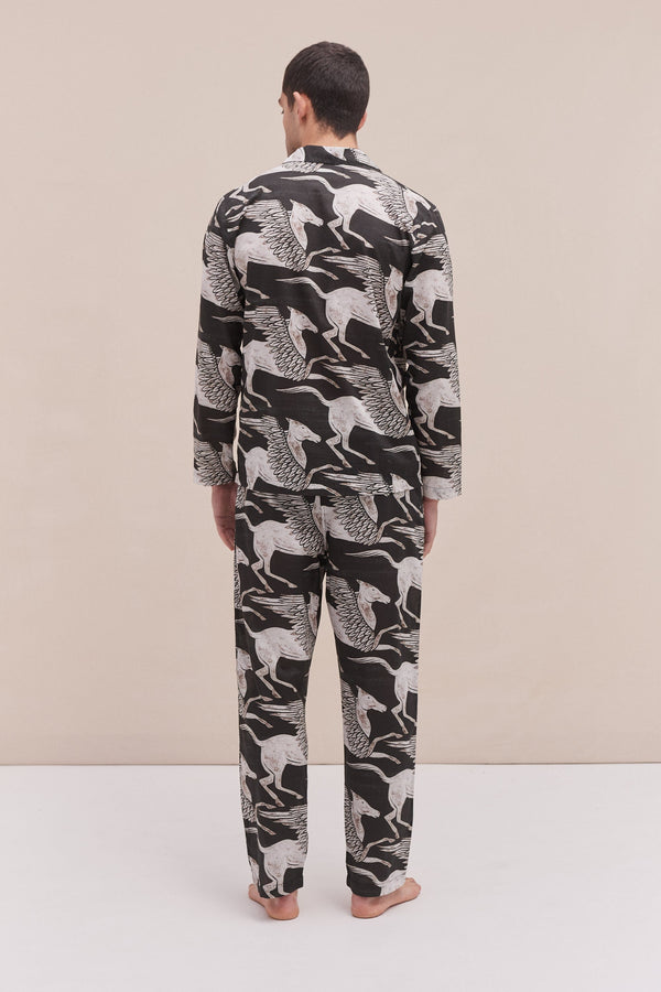 Desmond & Dempsey Pegasus Black/White