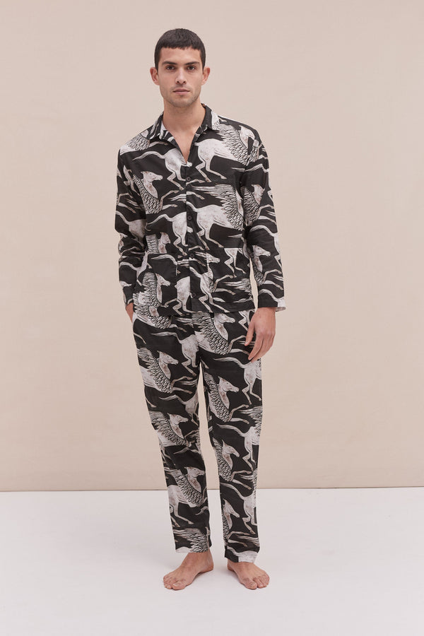 desmond & dempsey Pegasus Black/White