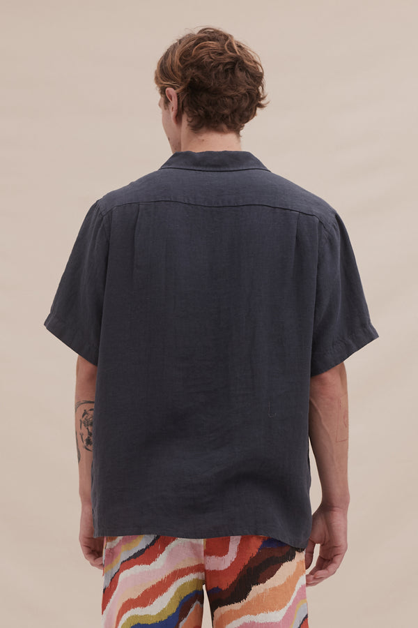 Desmond & Dempsey Petrol Linen