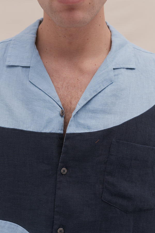 Desmond & Dempsey Salacia Petrol/Sky Blue