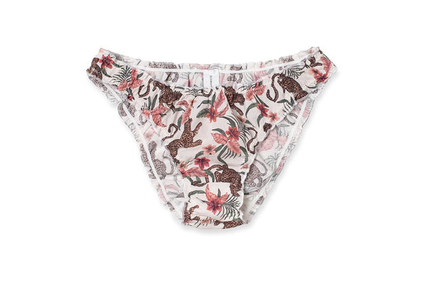 Desmond & Dempsey Soleia Leopard Cream