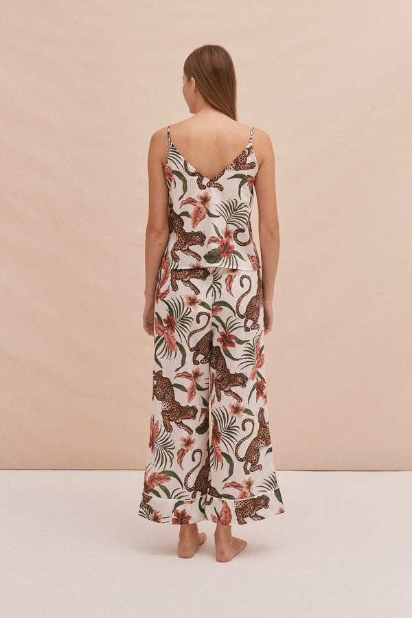 Desmond & Dempsey Soleia Leopard Cream