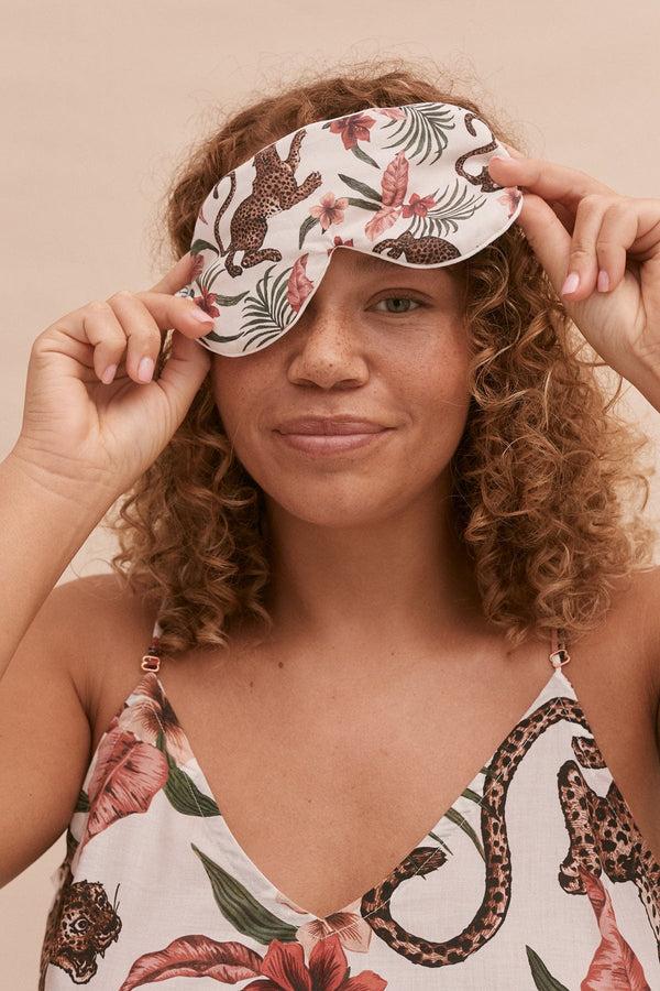 Desmond & Dempsey Soleia Leopard Cream