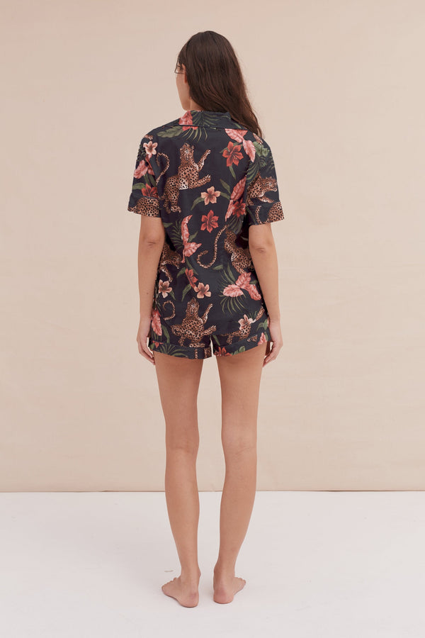 Desmond & Dempsey Soleia Leopard Multi