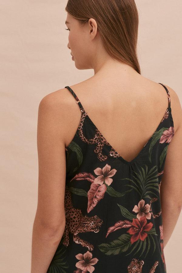 Desmond & Dempsey Soleia Leopard Multi