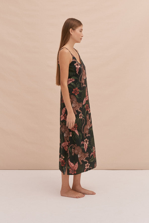 Desmond & Dempsey Soleia Leopard Multi