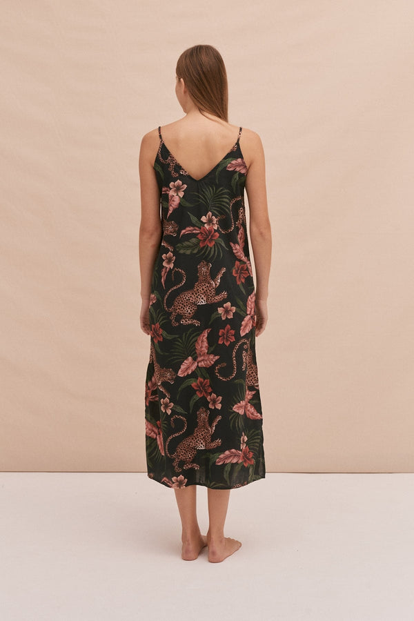 Desmond & Dempsey Soleia Leopard Multi