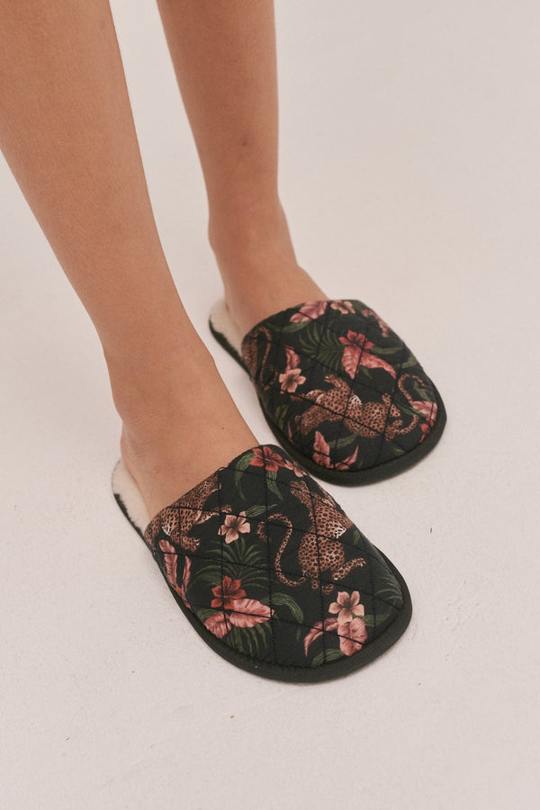 Desmond & Dempsey Soleia Leopard Multi