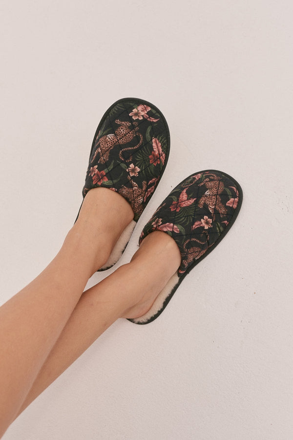 Desmond & Dempsey Soleia Leopard Multi