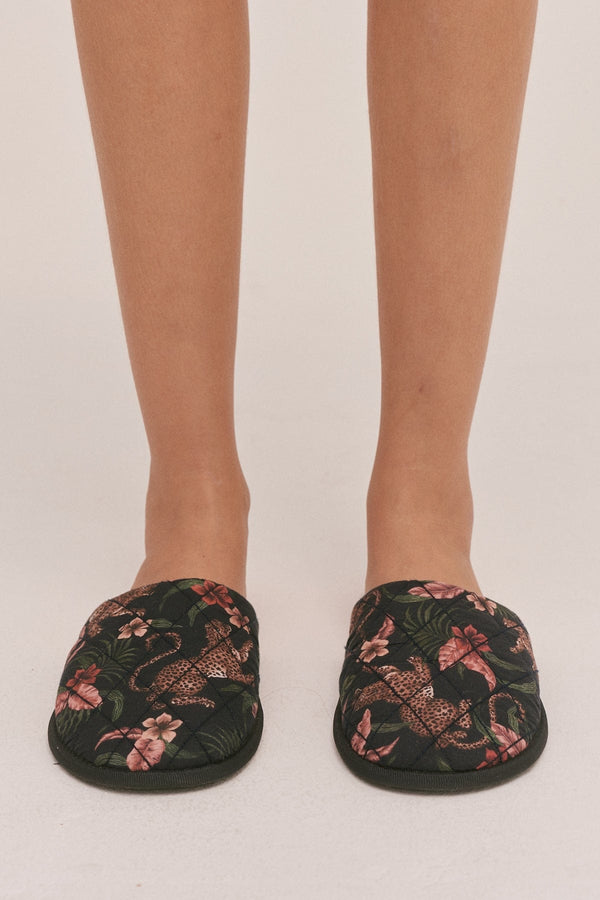 Desmond & Dempsey Soleia Leopard Multi