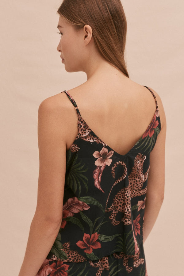 Desmond & Dempsey Soleia Leopard Multi