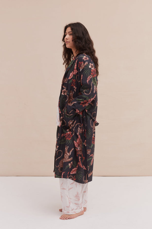 Desmond & Dempsey Soleia Leopard Multi