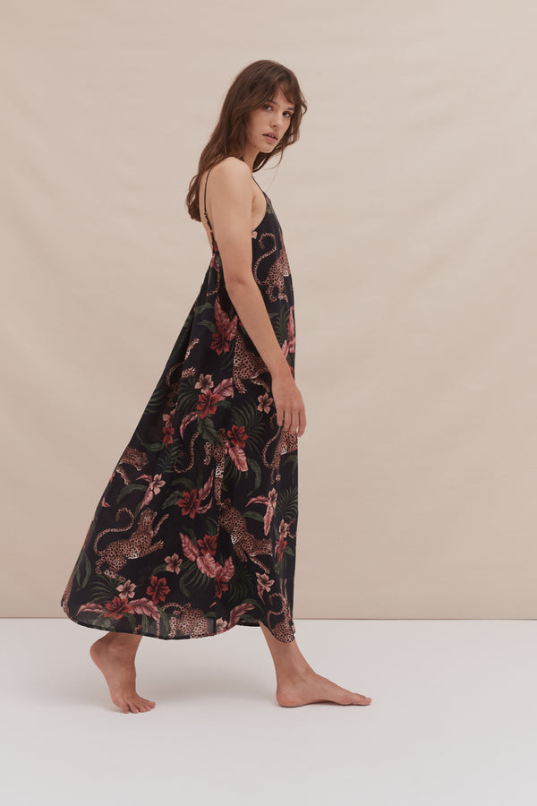 Desmond & Dempsey Soleia Leopard Multi