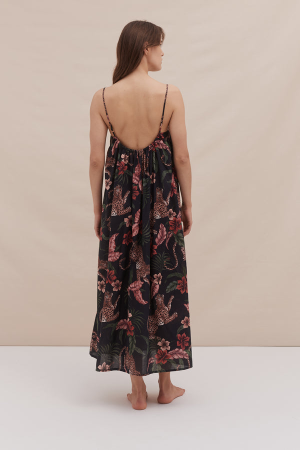 Desmond & Dempsey Soleia Leopard Multi