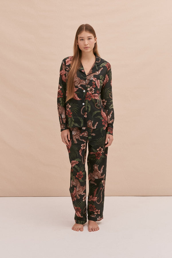 desmond & dempsey Soleia Leopard Multi