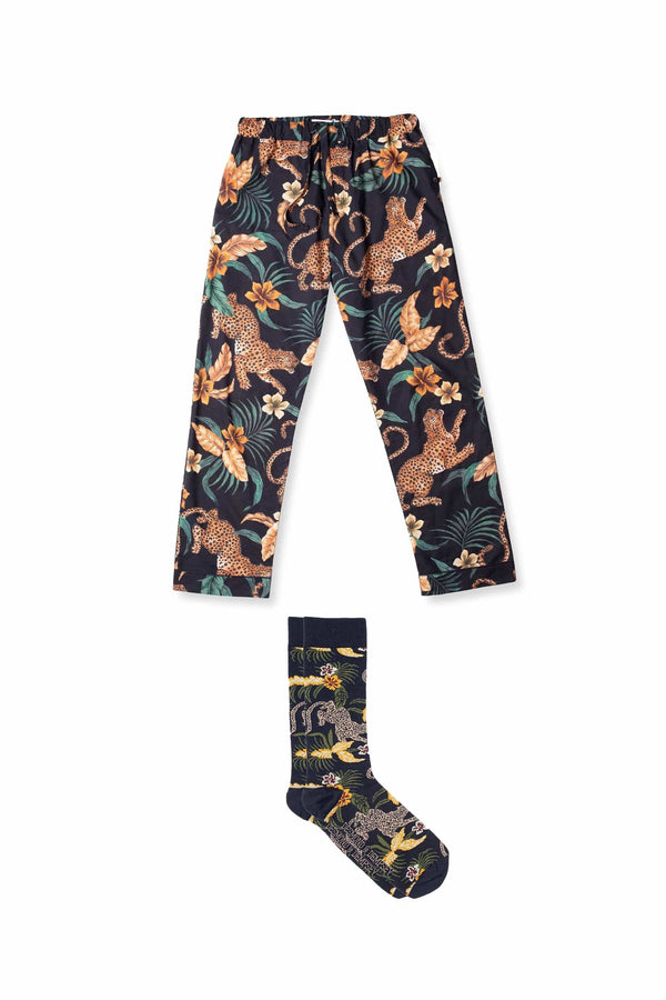 Desmond & Dempsey The Soleia Socks & Slacks Gift Set