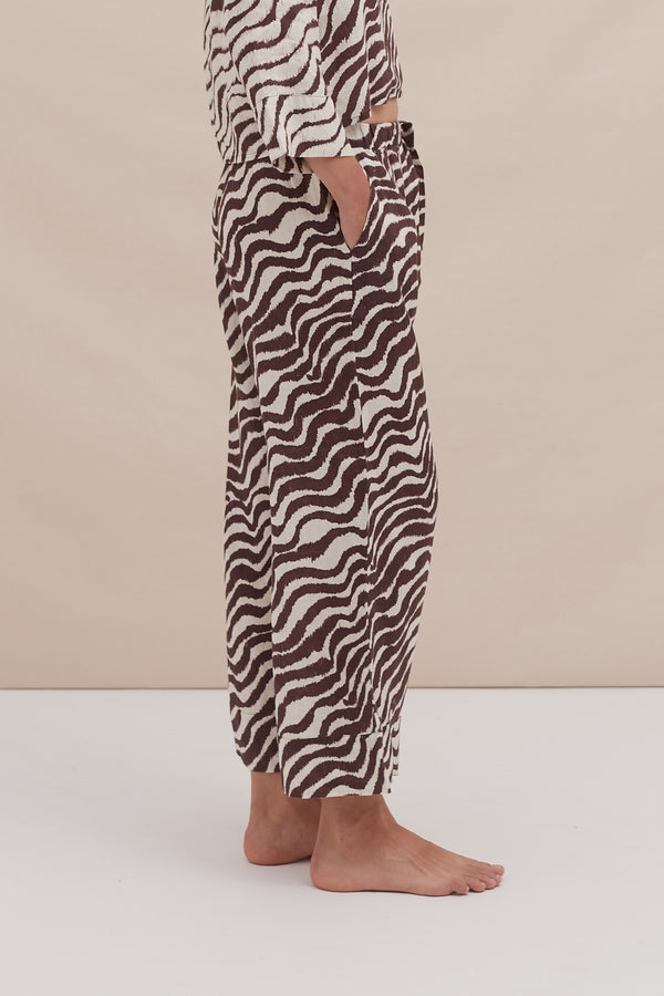 Desmond & Dempsey Tide Cocoa/Cream