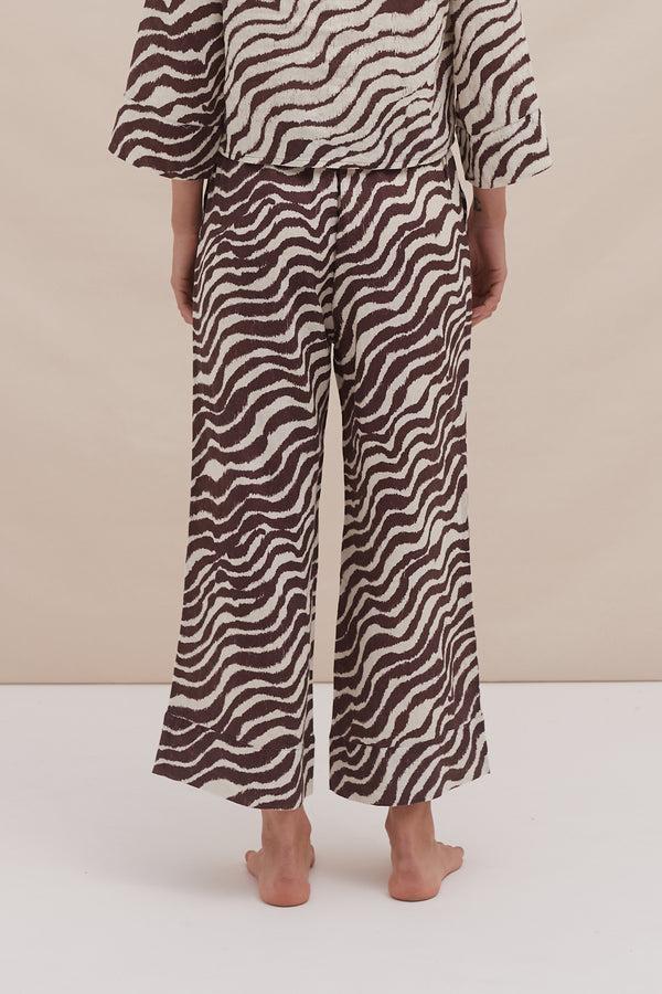 Desmond & Dempsey Tide Cocoa/Cream