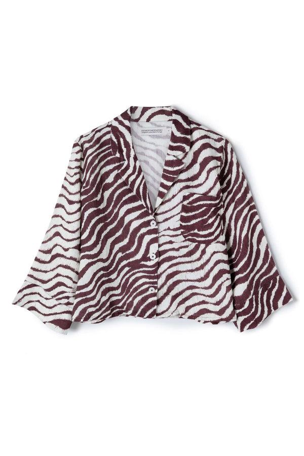 Desmond & Dempsey Tide Cocoa/Cream