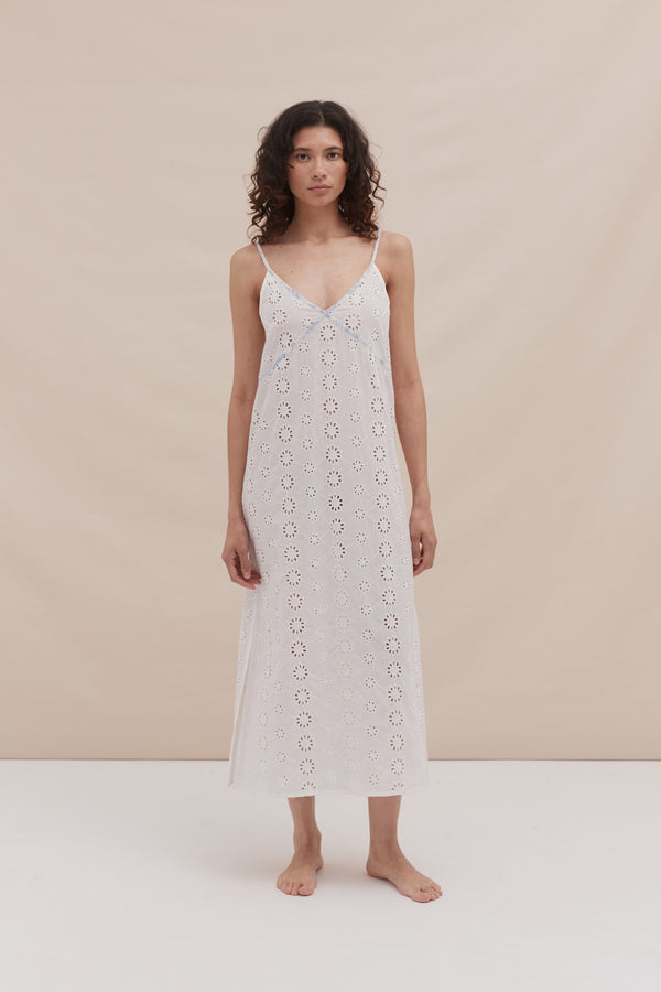 desmond & dempsey White Broderie Anglaise
