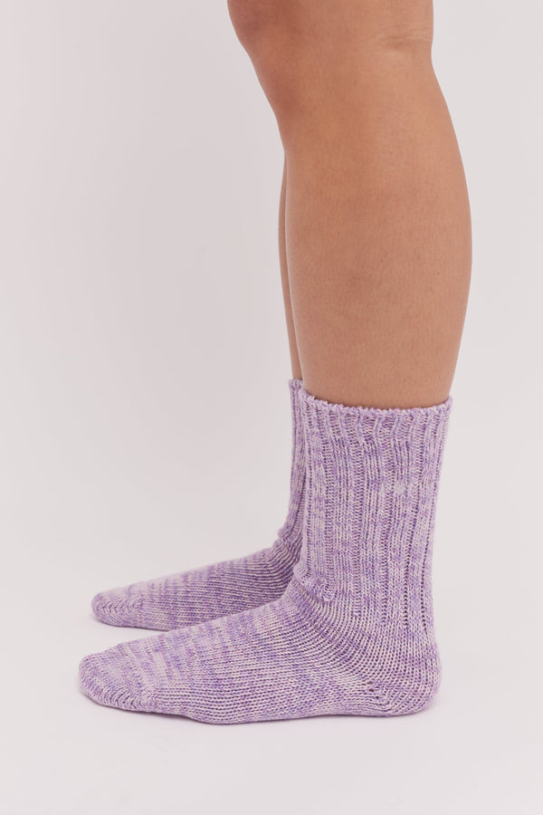 Desmond & Dempsey Women's Really Warm Socks Lavender
