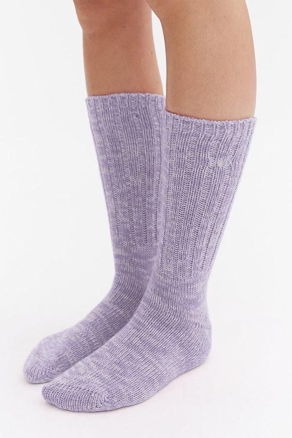 desmond & dempsey Women's Really Warm Socks Lavender