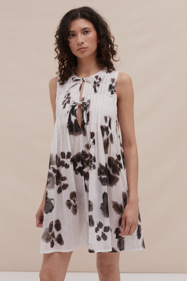 Desmond & Dempsey Young Hearts White/Black