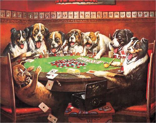 desperate enterprises 8 Druken Dogs Playing Cards