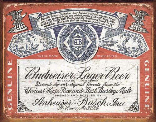 desperate enterprises Budweiser Historic Label