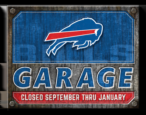 desperate enterprises Buffalo Bills Garage