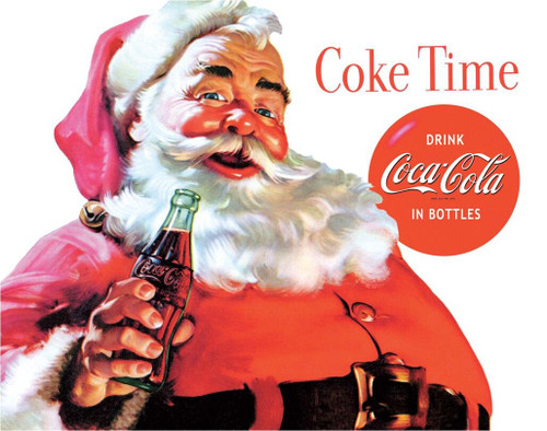 desperate enterprises COKE - Santa - Coke Time