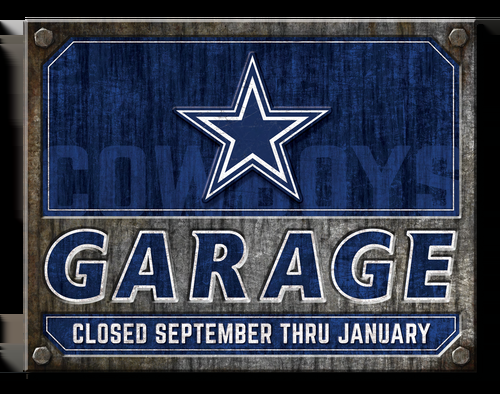 desperate enterprises Dallas Cowboys Garage