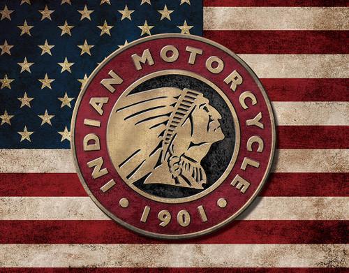 desperate enterprises "Indian Motorcycle" Flag