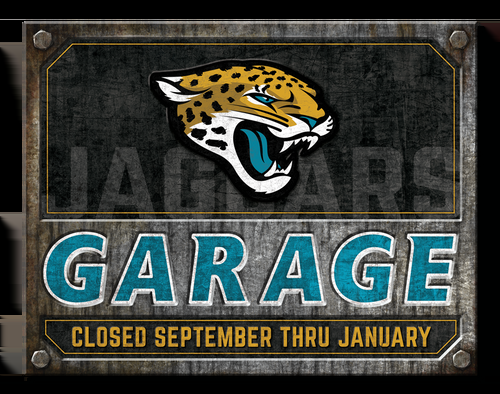 desperate enterprises Jacksonville Jaguars Garage