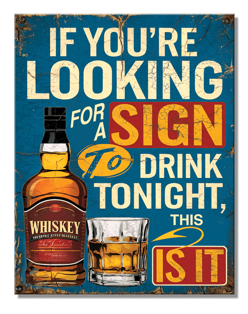 desperate enterprises JQ - Drink Sign