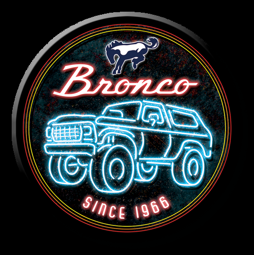 desperate enterprises Magnet: Bronco 66 Neon