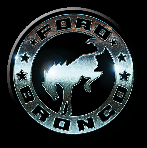 desperate enterprises Magnet: Bronco Badge Round