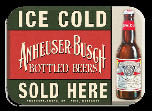 desperate enterprises Magnet: Budweiser - Ice Cold