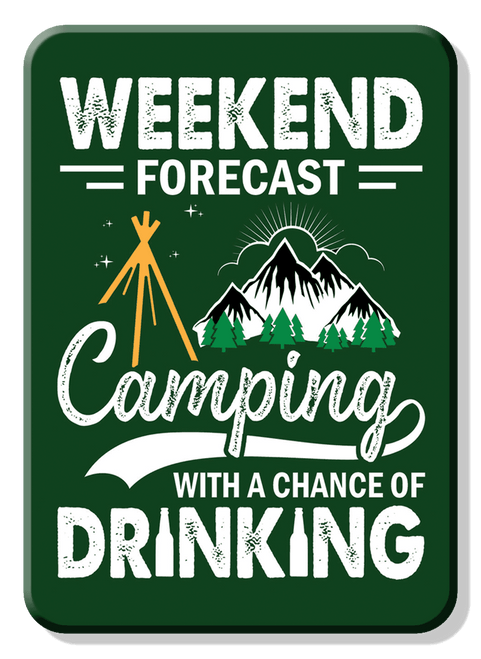 desperate enterprises Magnet: Camping Chance