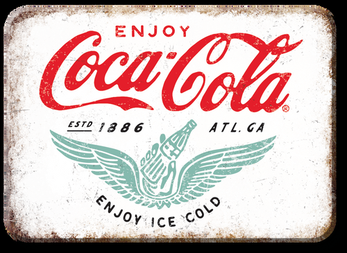 desperate enterprises Magnet: COKE White