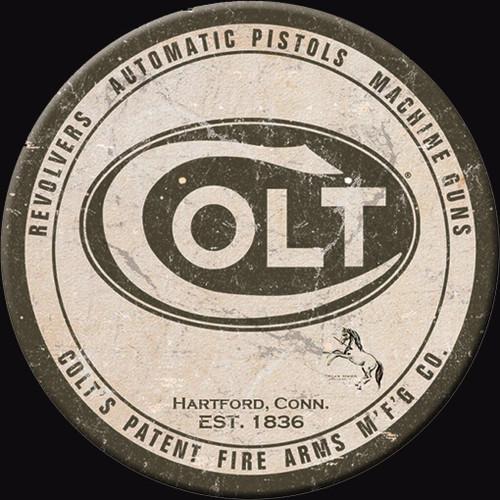desperate enterprises Magnet: Colt Logo Round