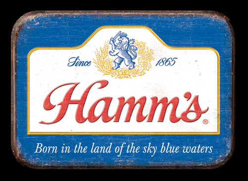 desperate enterprises Magnet: Hamm's - Sky Blue