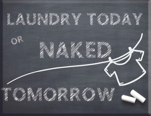 desperate enterprises Magnet: Laundry